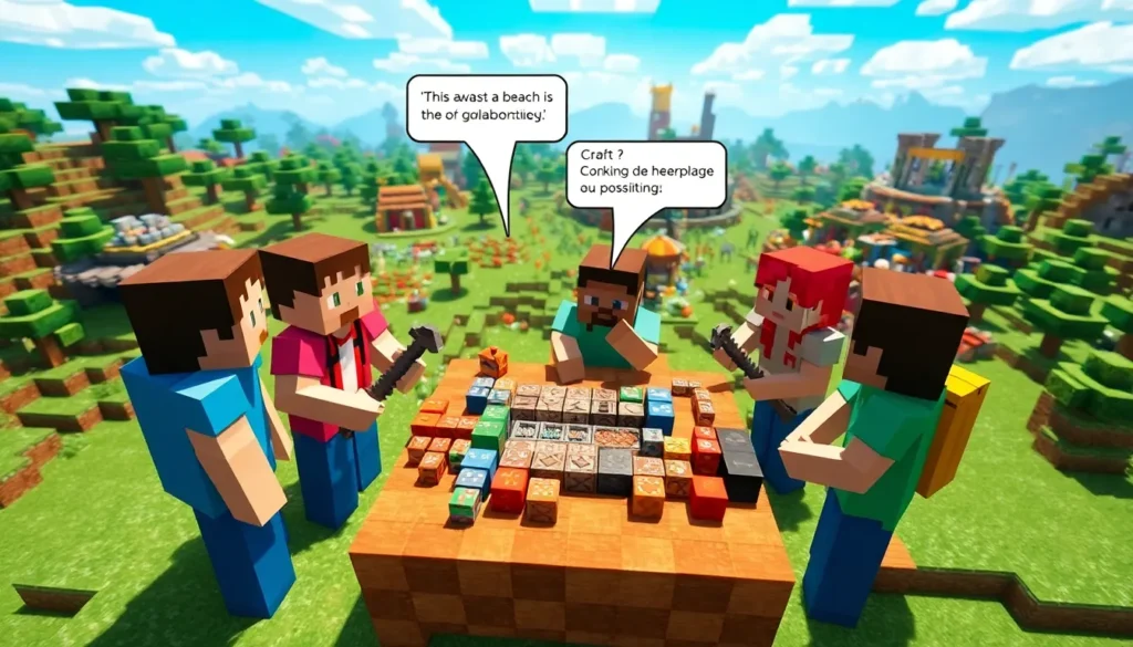 does minecraft have game chat