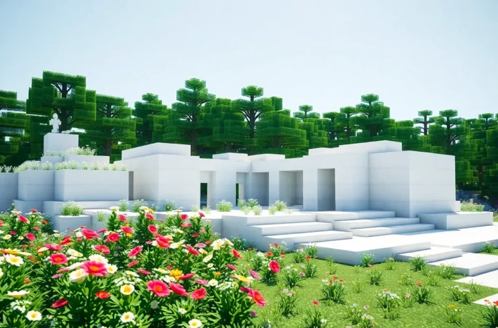 minecraft white blocks